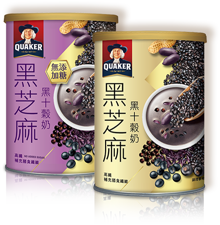 桂格黑芝麻黑十穀奶